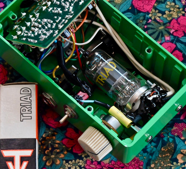 TS808 "Tube Scream" 12AU7 Mod / Sylvania vintage 12AU7